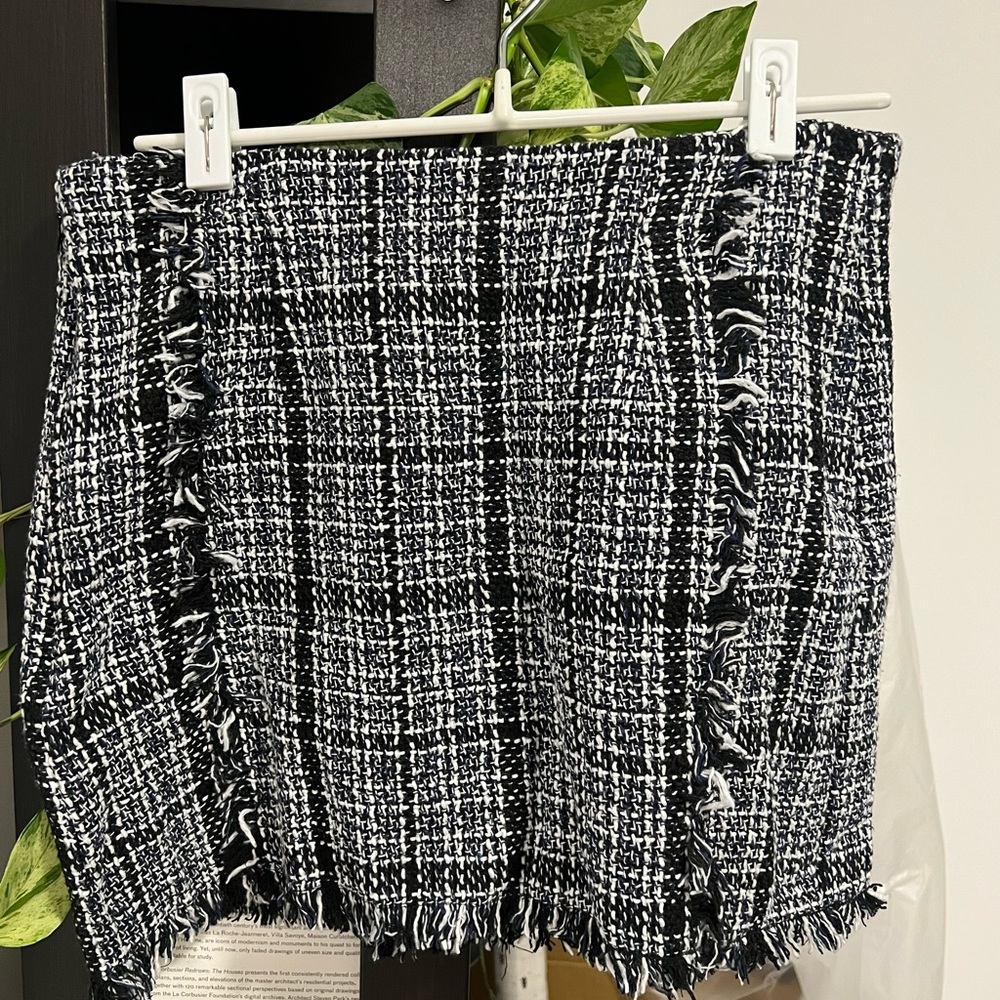 Shein | tweed mini skirt
